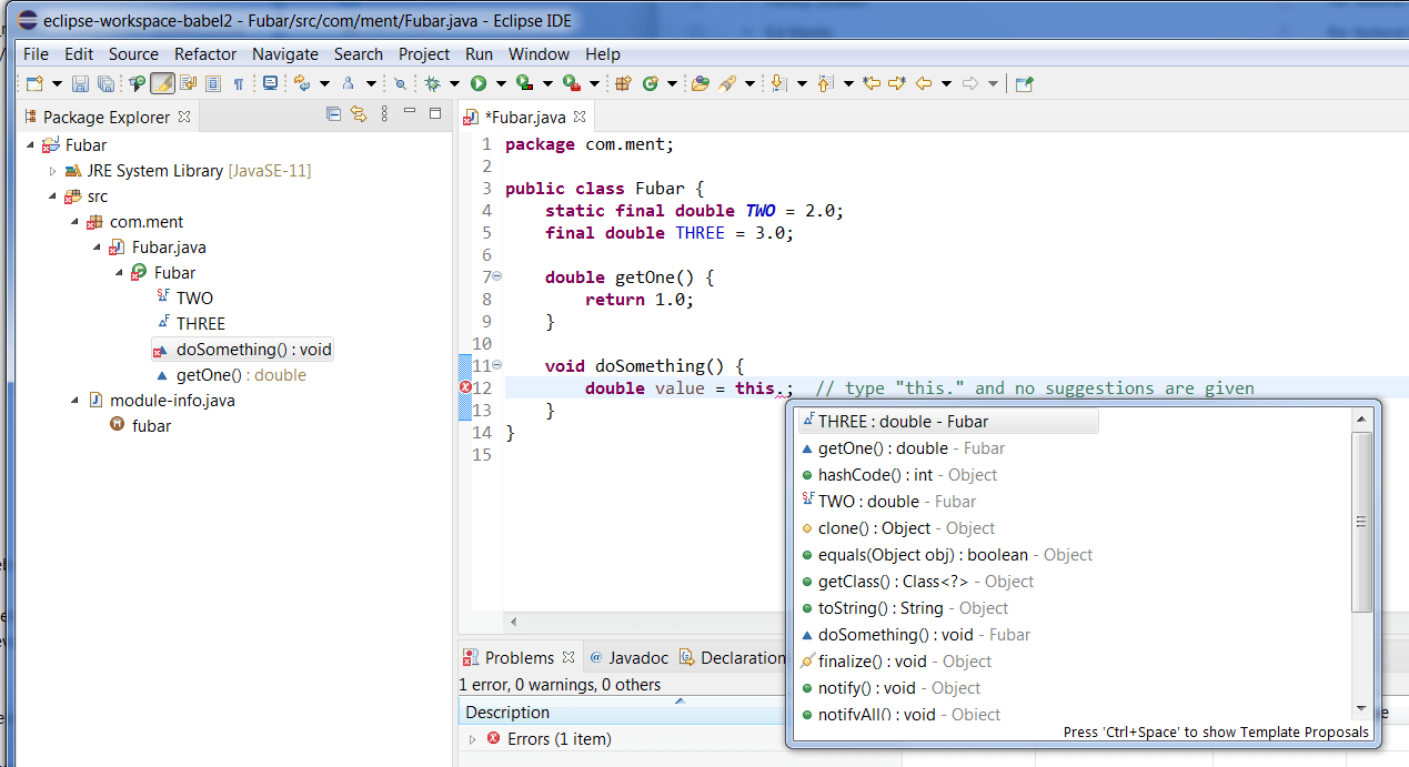Eclipse Community Forums » Bug doesn't work