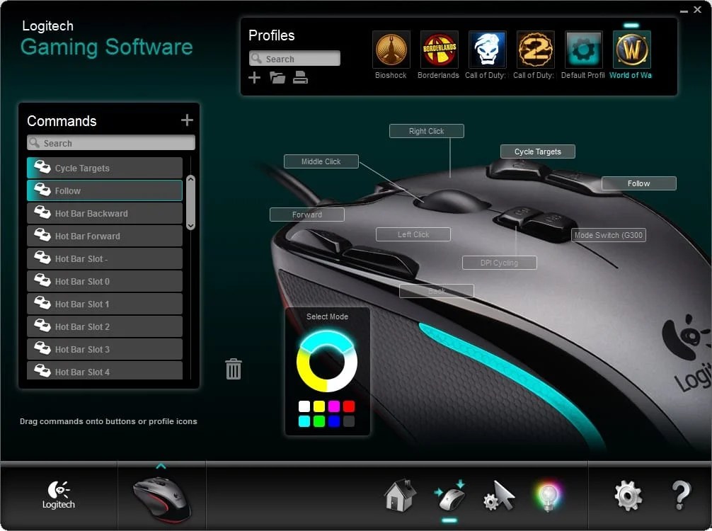 Tecnología, Mouse Logitech G300 mas potencia mas control