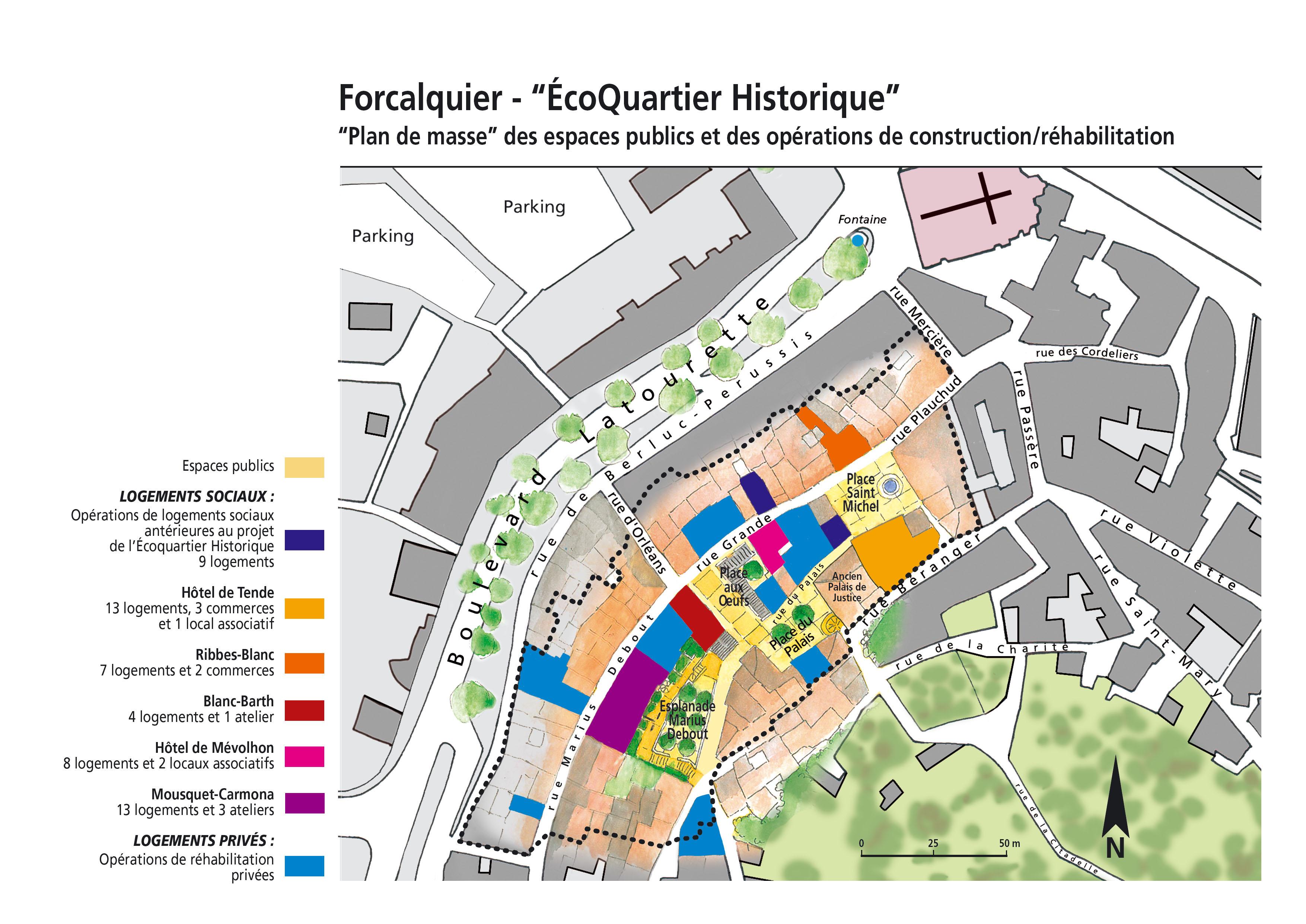 Les Points À Améliorer Dans La Ville De Forcalquier Ecoquartiers.fr Etudes de cas Centre ancien de Forcalquier