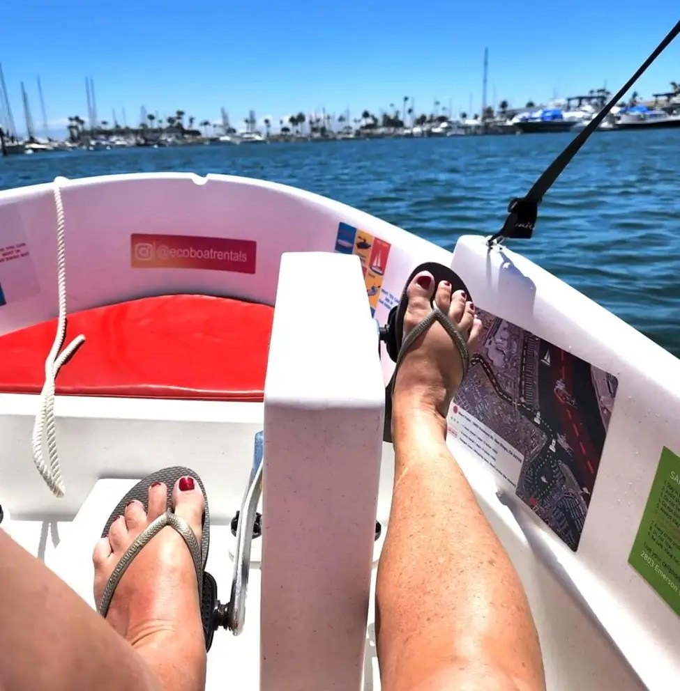 Pedaling an EcoBoat is an Easy Outdoor Exercise Eco Boat Rentals