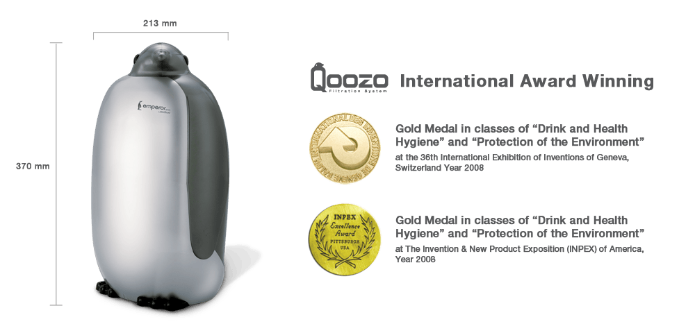 ecobud® Emperor qoozo Undersink Water Filtration And Activated