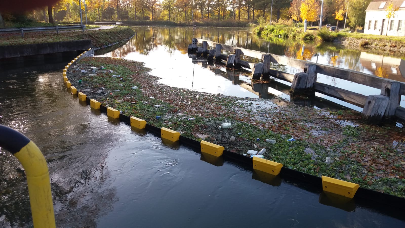 Why debris booms are essential for clean waterbodies Ecocoast