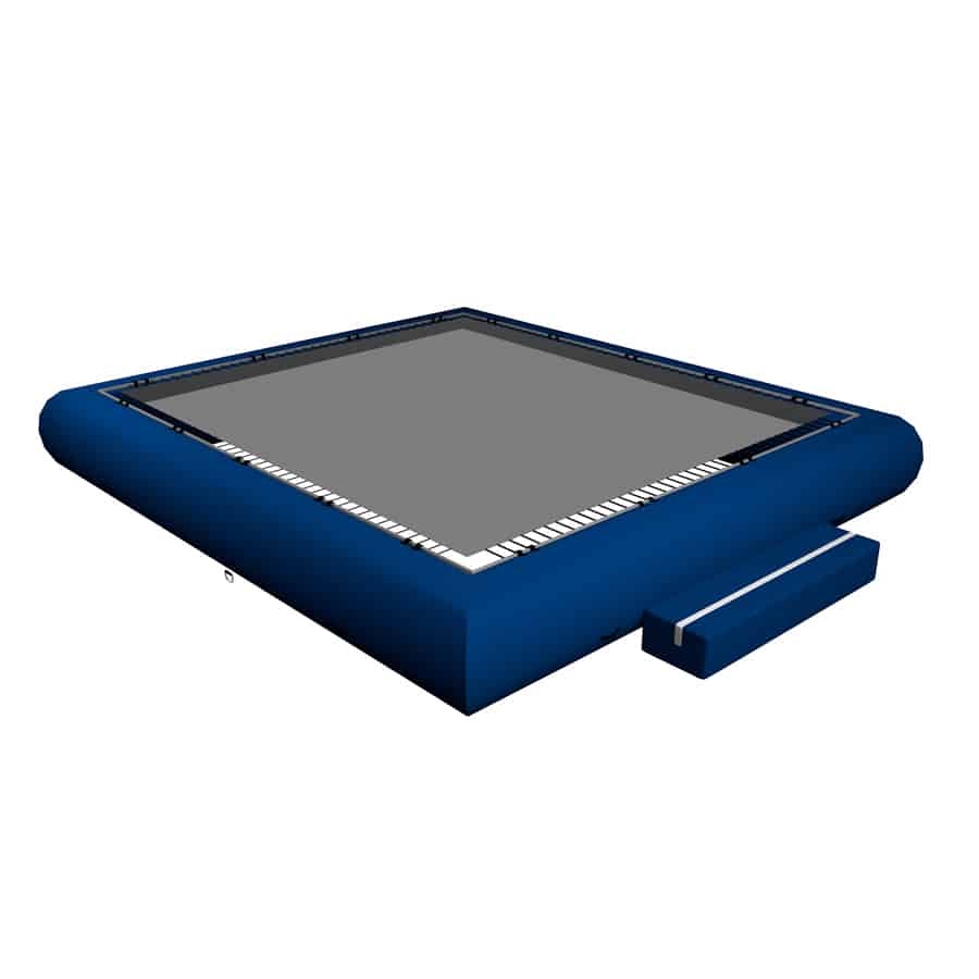 Trampoline flottant gonflable et étanche Eco Création