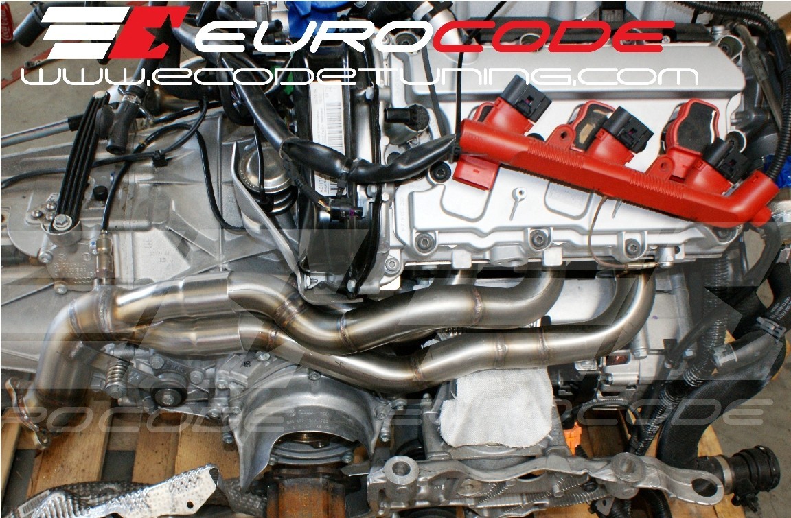 .EuroCode Tuning. Presenting our long tube headers for the B8 S4 3.0T
