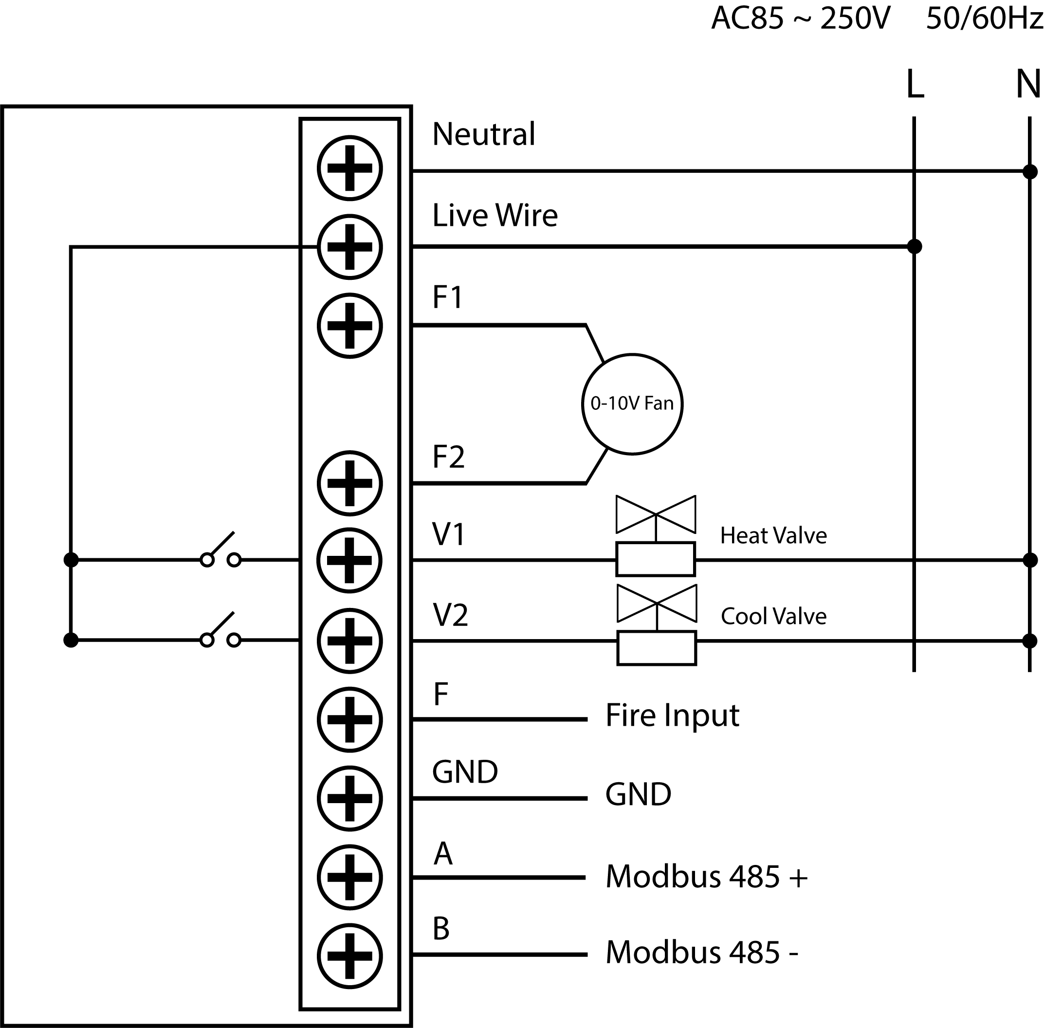 Diffusion Fan Coil Unit Wiring Diagram Wiring Diagram