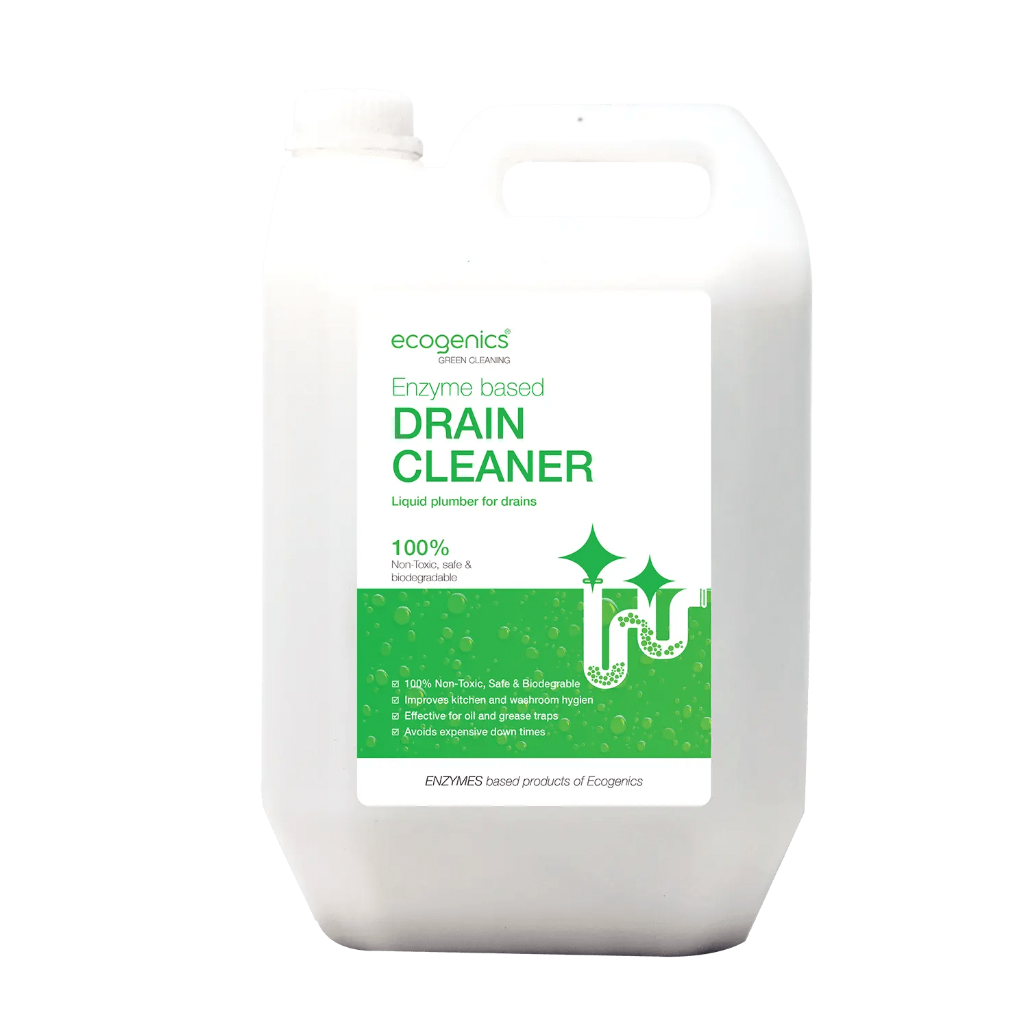 Enzymes Drain Cleaner Ecogenics India