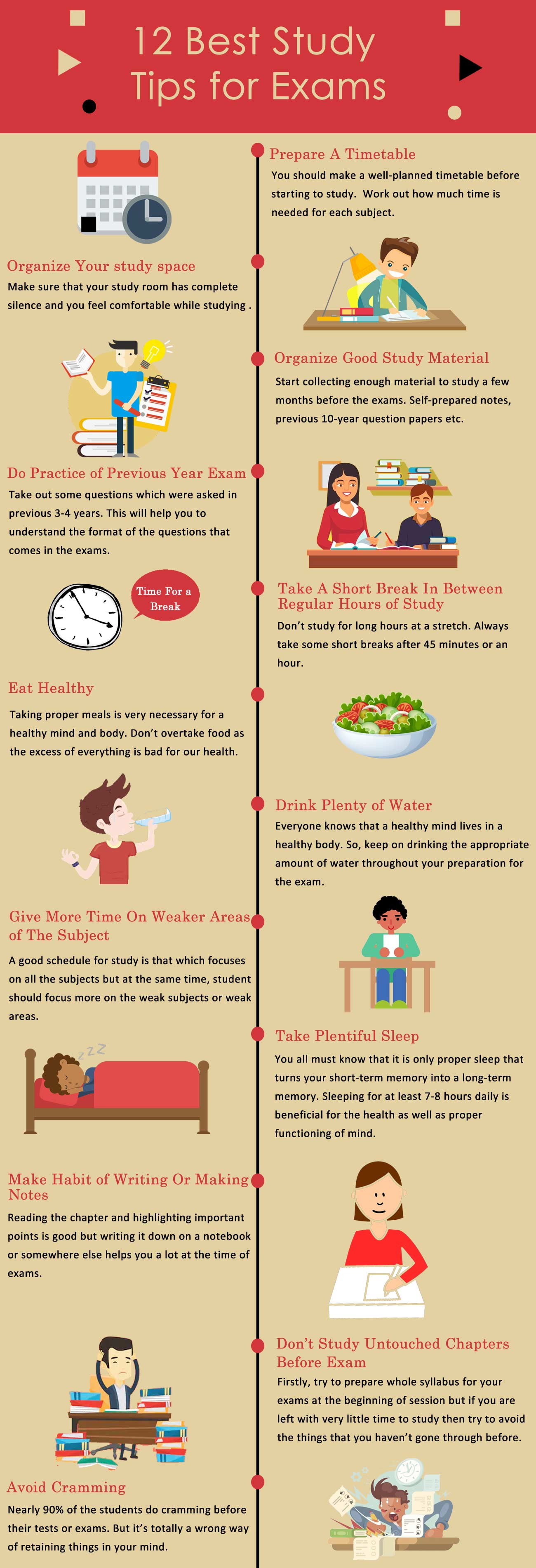 12 Best Study Tips for Exams Exam Preparation