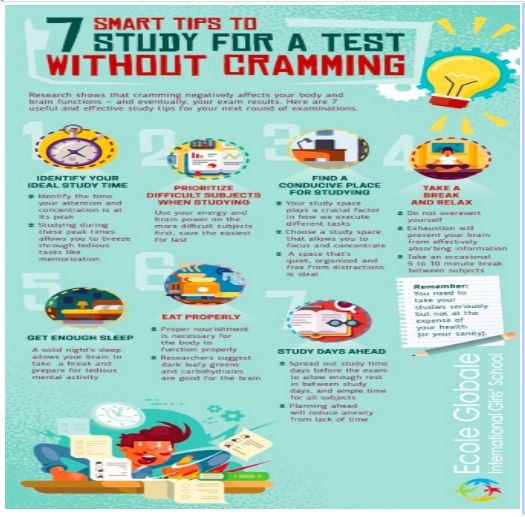 SMART TIPS TO STUDY FOR A TEST WITHOUT CRAMMING