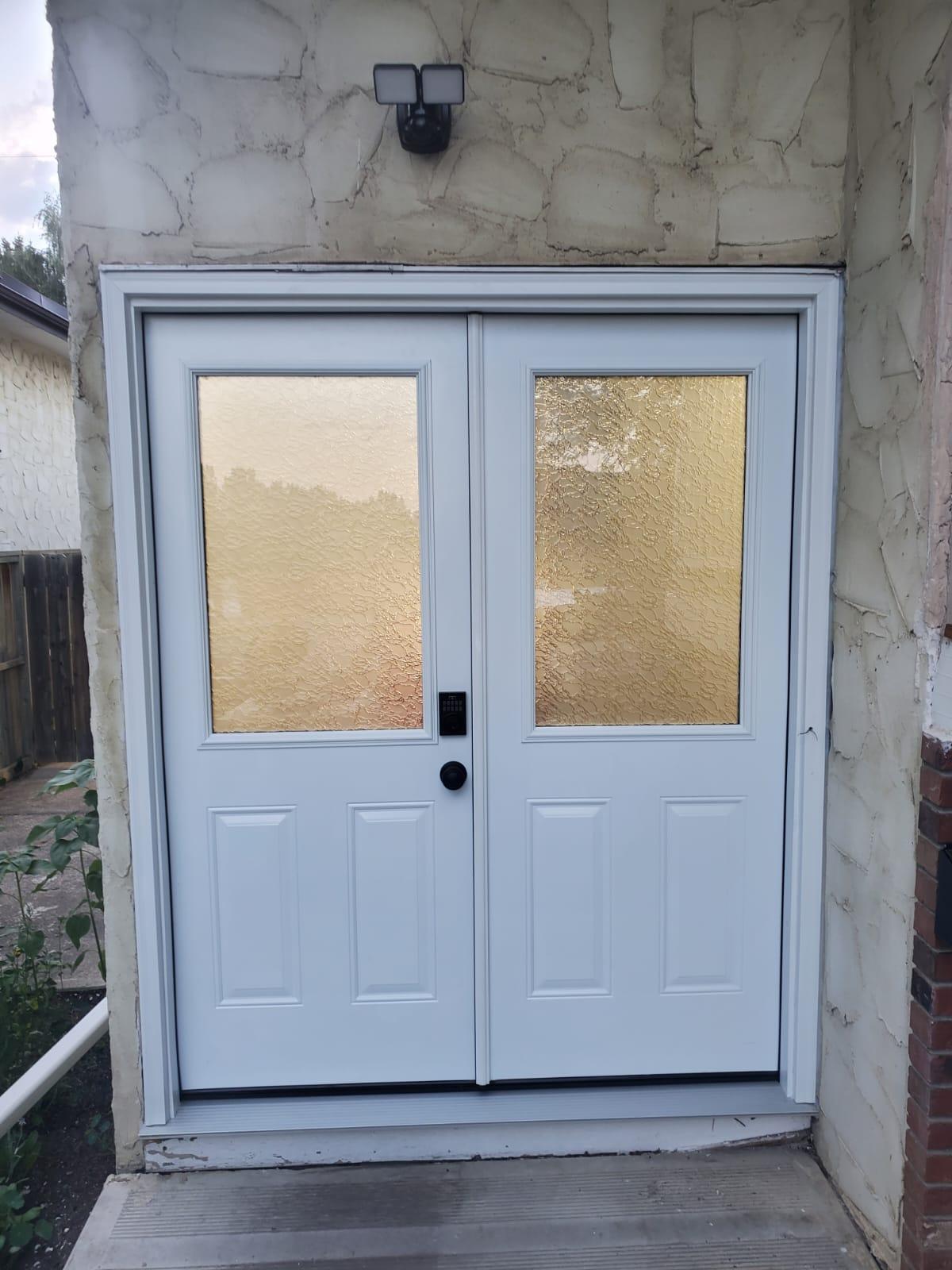 Exterior Doors in Delta Ecoline Windows