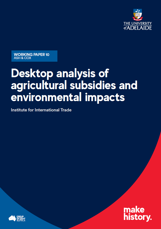 Desktop Analysis of Agricultural Subsidies and Environmental Impacts