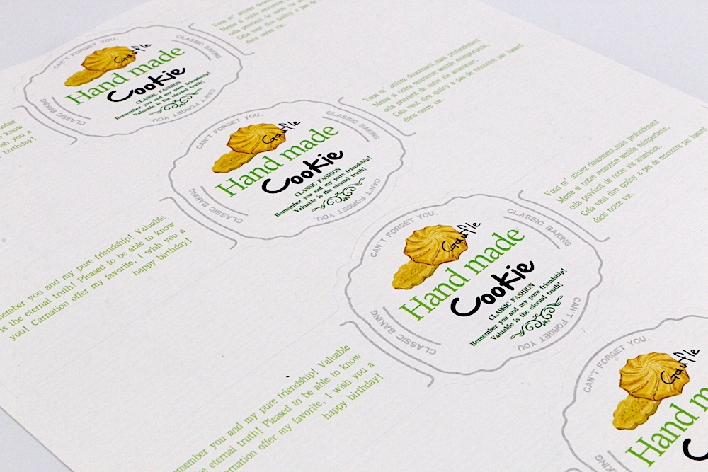 Biodegradable Label/Stickers Custom Ecolution Packaging