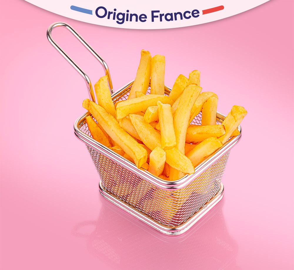 Frites préfrites surgelé