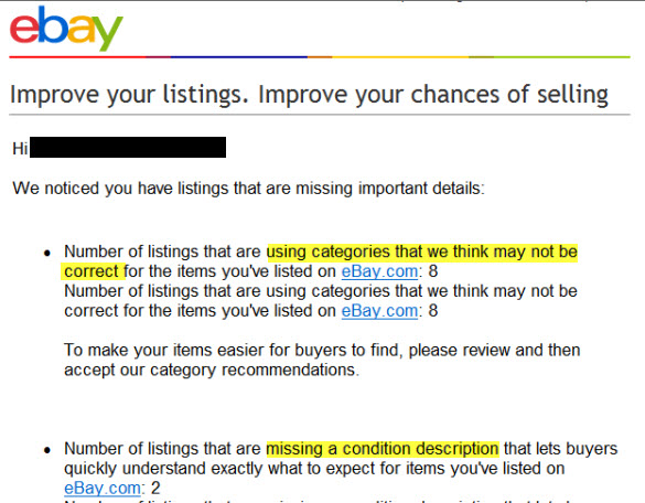 eBay Warnings Indicate It Can't Keep Track of Seller Compliance