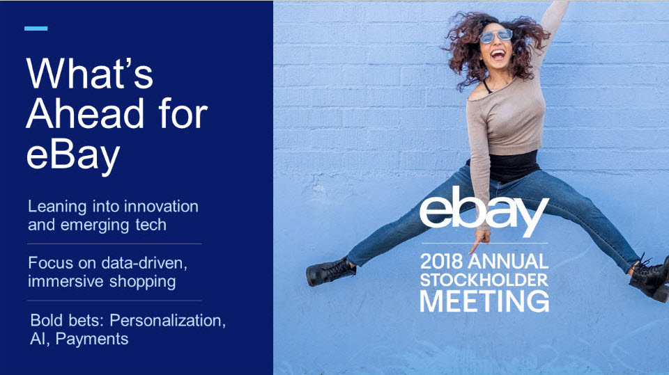eBay CEO Devin Wenig Addresses Shareholders at Today's Annual Meeting
