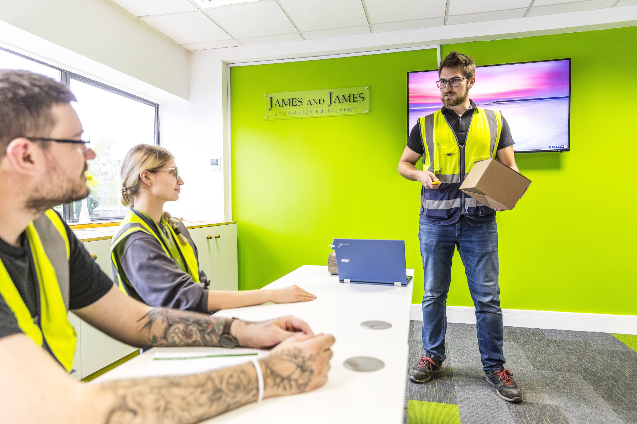FC training James and James Fulfilment