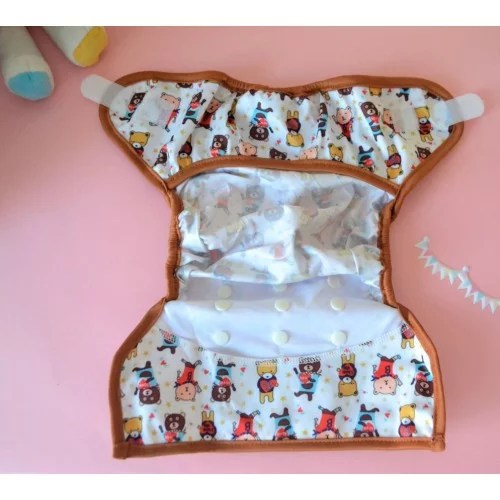 Couche lavable TE2 fine Flex Fun à scratch 11€50