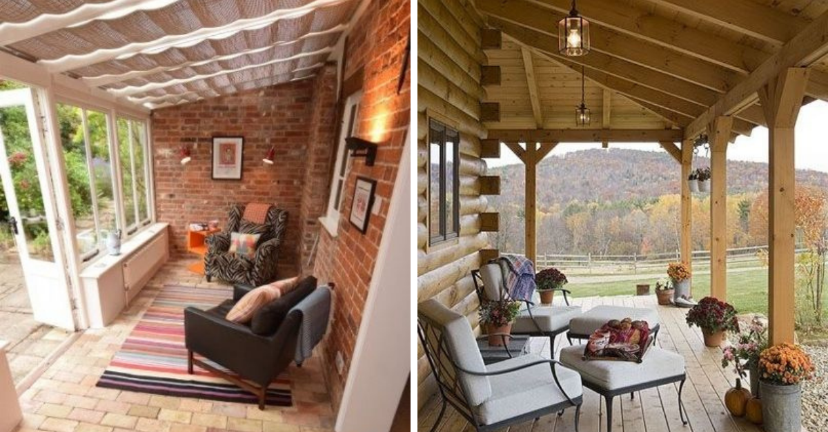 15 Casas con porche para aquellos a los que les gusta soñar