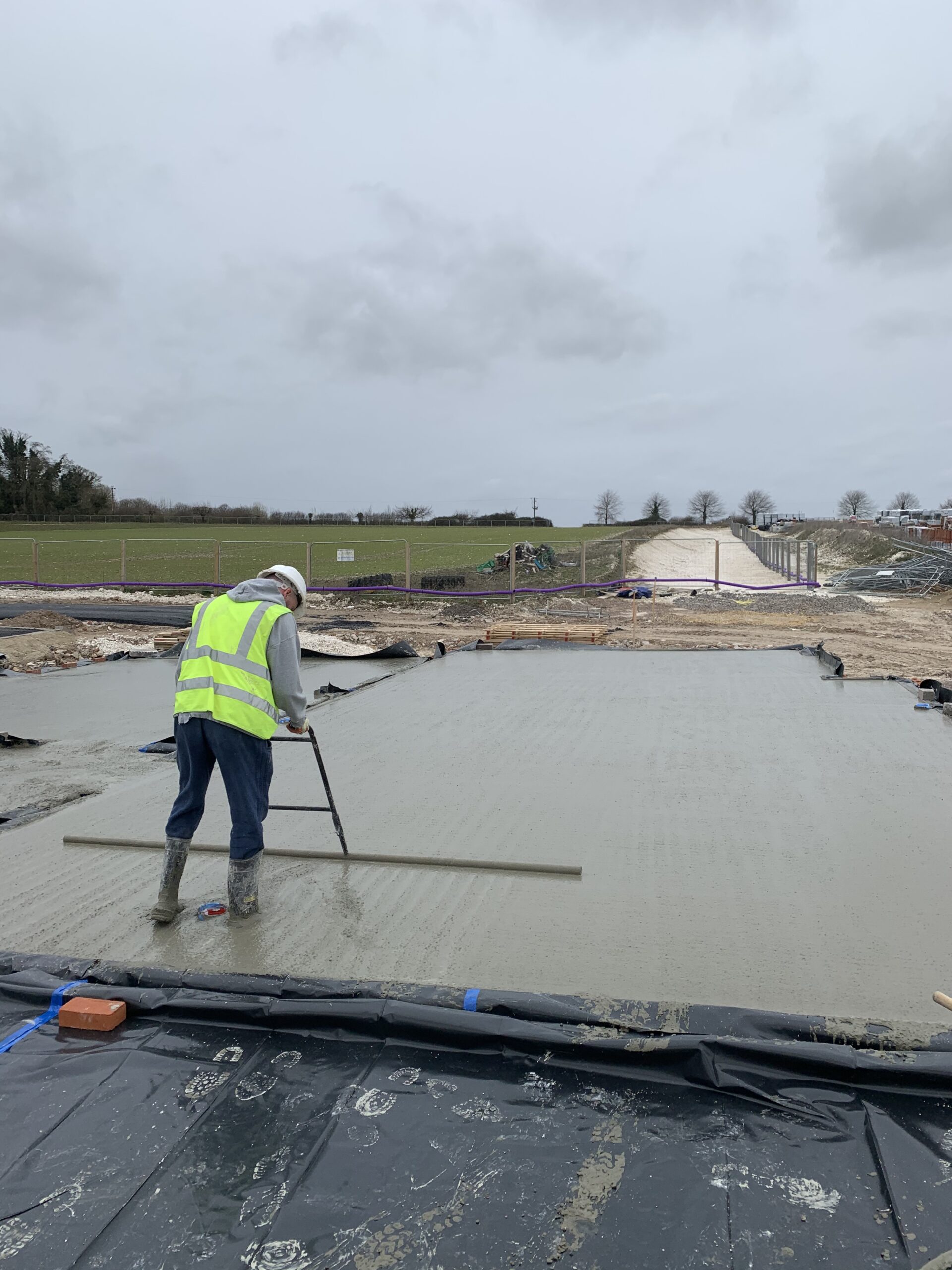 Kings Barton, Winchester Eco Screeding
