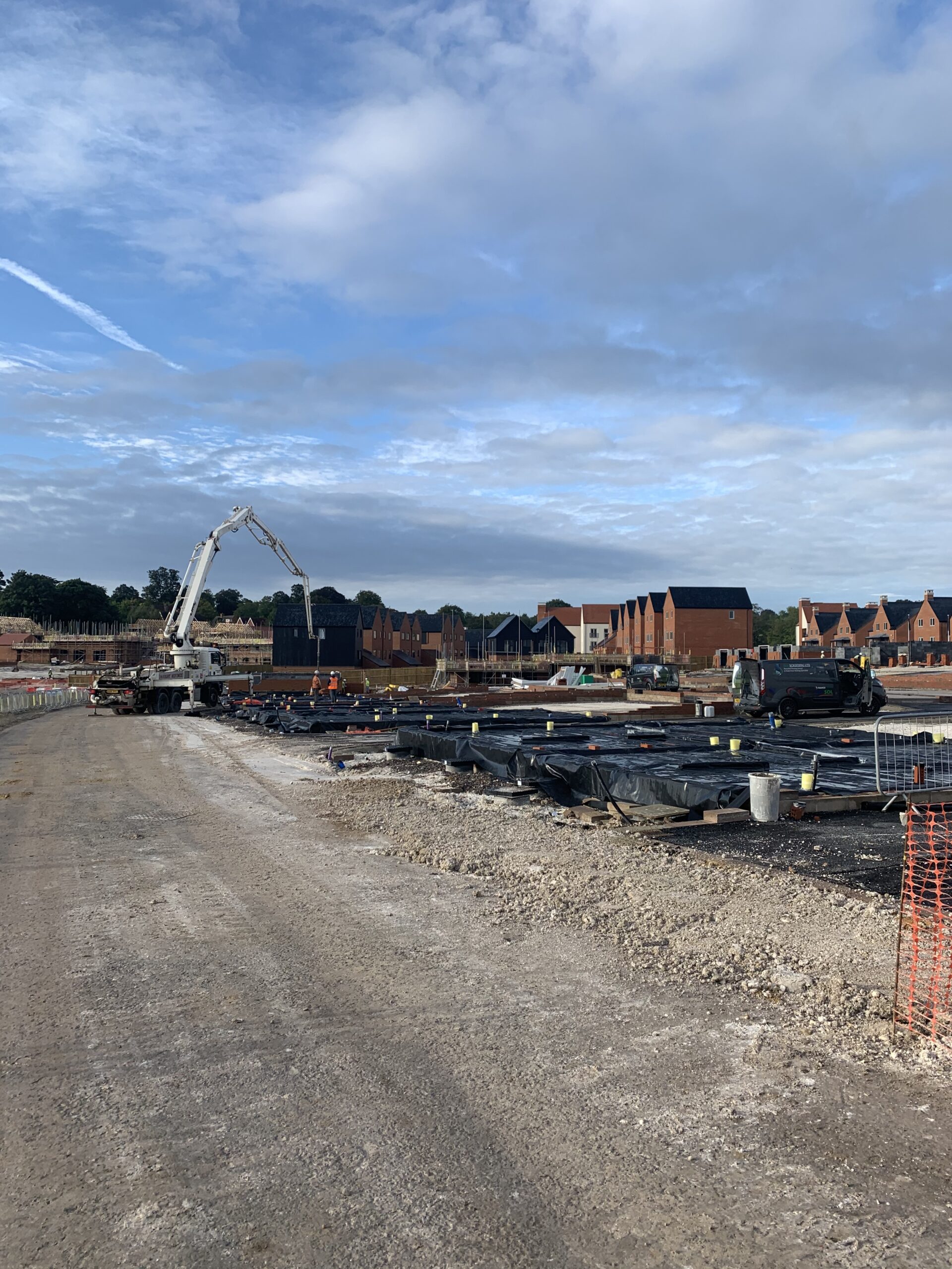 Kings Barton, Winchester Eco Screeding