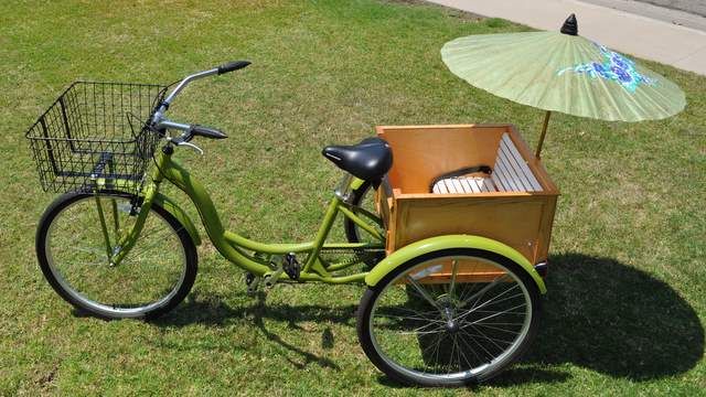 A Cool Little A Bicycle Rickshaw Eco Snippets