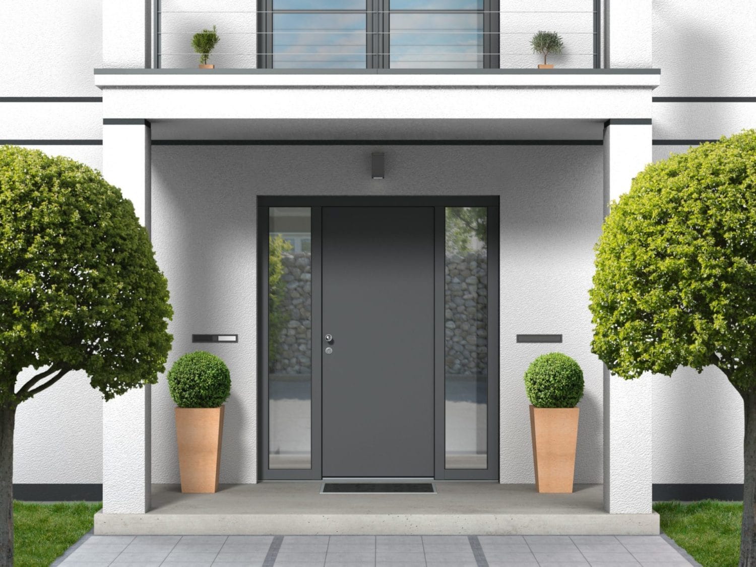 5 Modern Front Door Trends for 2021 EcoTech Windows & Doors
