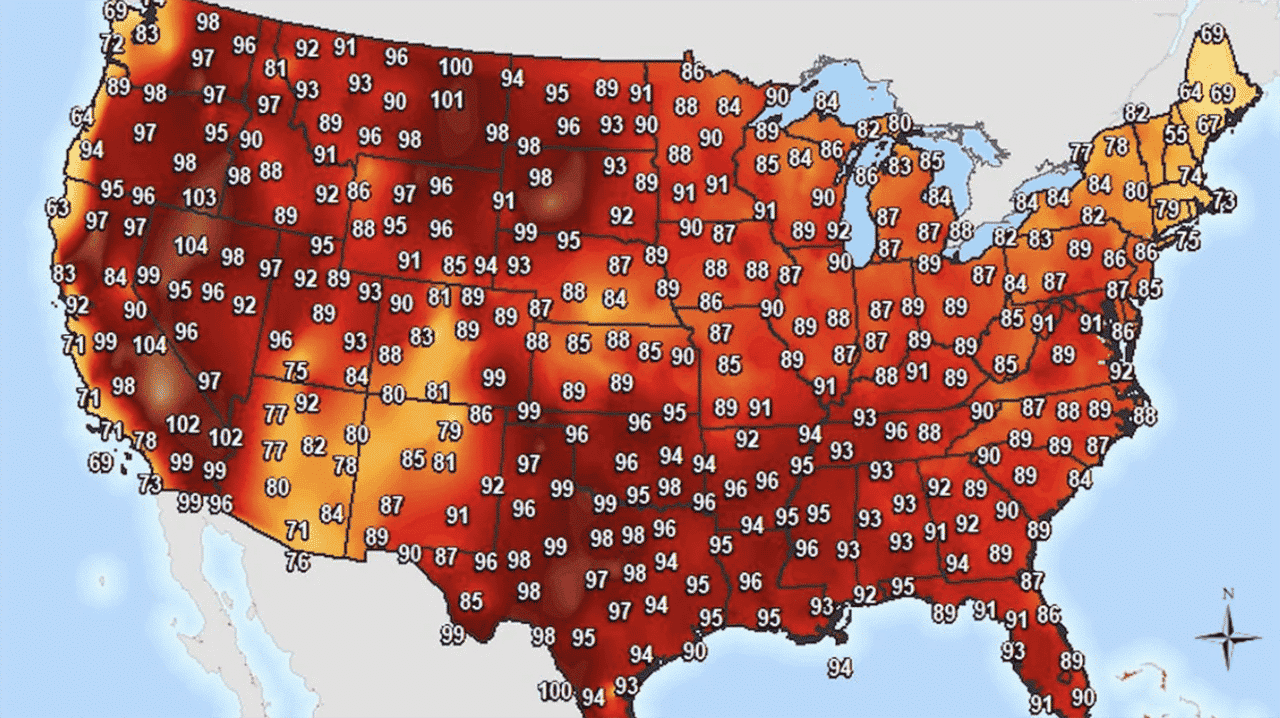 17 States Under Heat Alerts as Fifth Summer Heat Wave in the U.S. Begins EcoWatch