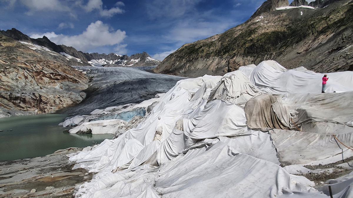 Swiss Resort Uses Blankets to Keep Glacier Cool EcoWatch