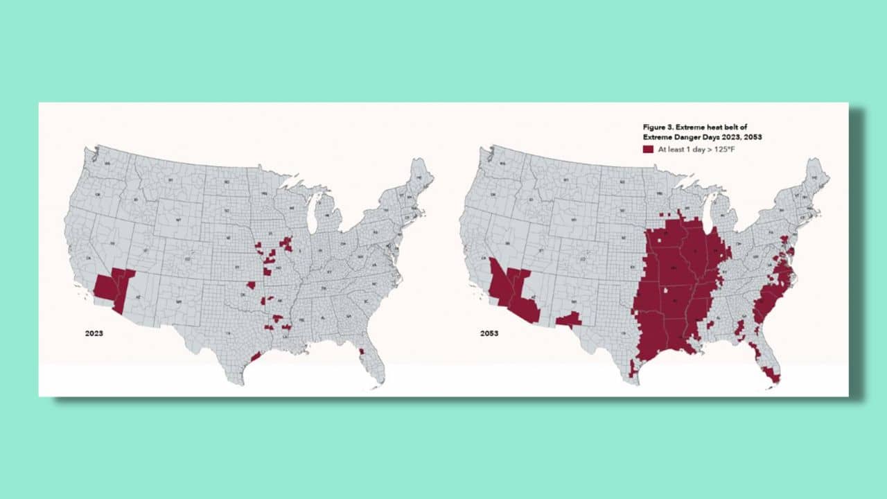 ‘Extreme Heat Belt’ Will Affect Much of the U.S. by 2050, Study Finds