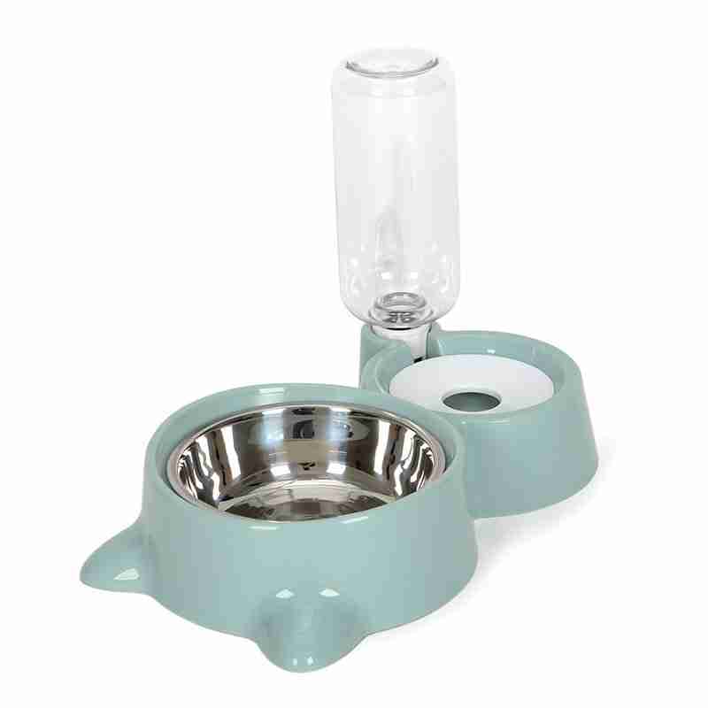 EBL04Stainless Steel Pet Bowl Feeder & Water Dispenser