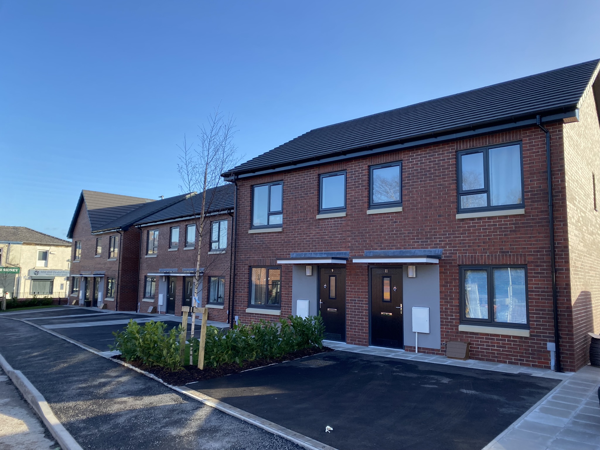 New Wellington Street, Blackburn ECR Construction