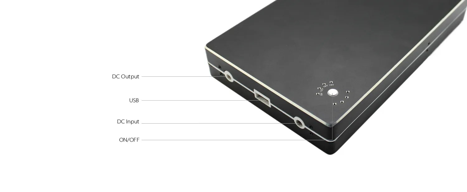 High Capacity 56000mAh Laptop Power Bank for Registration Kit