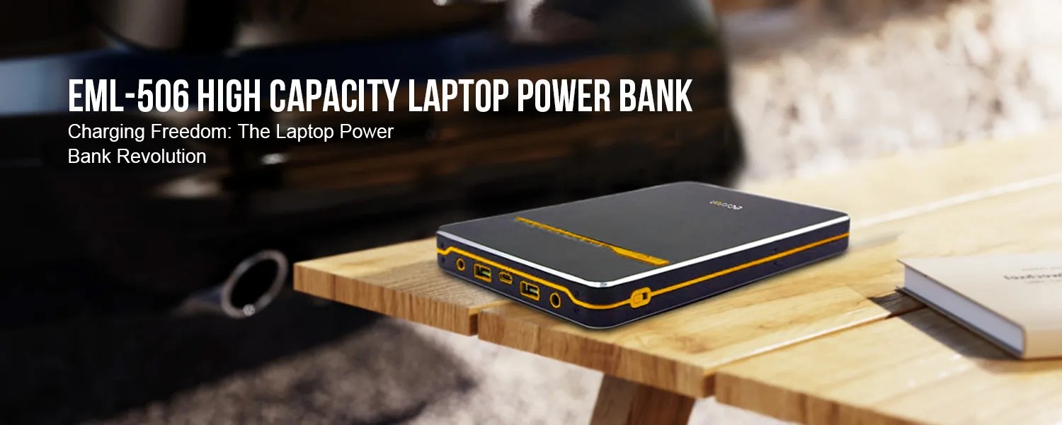 High Capacity Laptop Power Bank for MOSIP Registration Kit