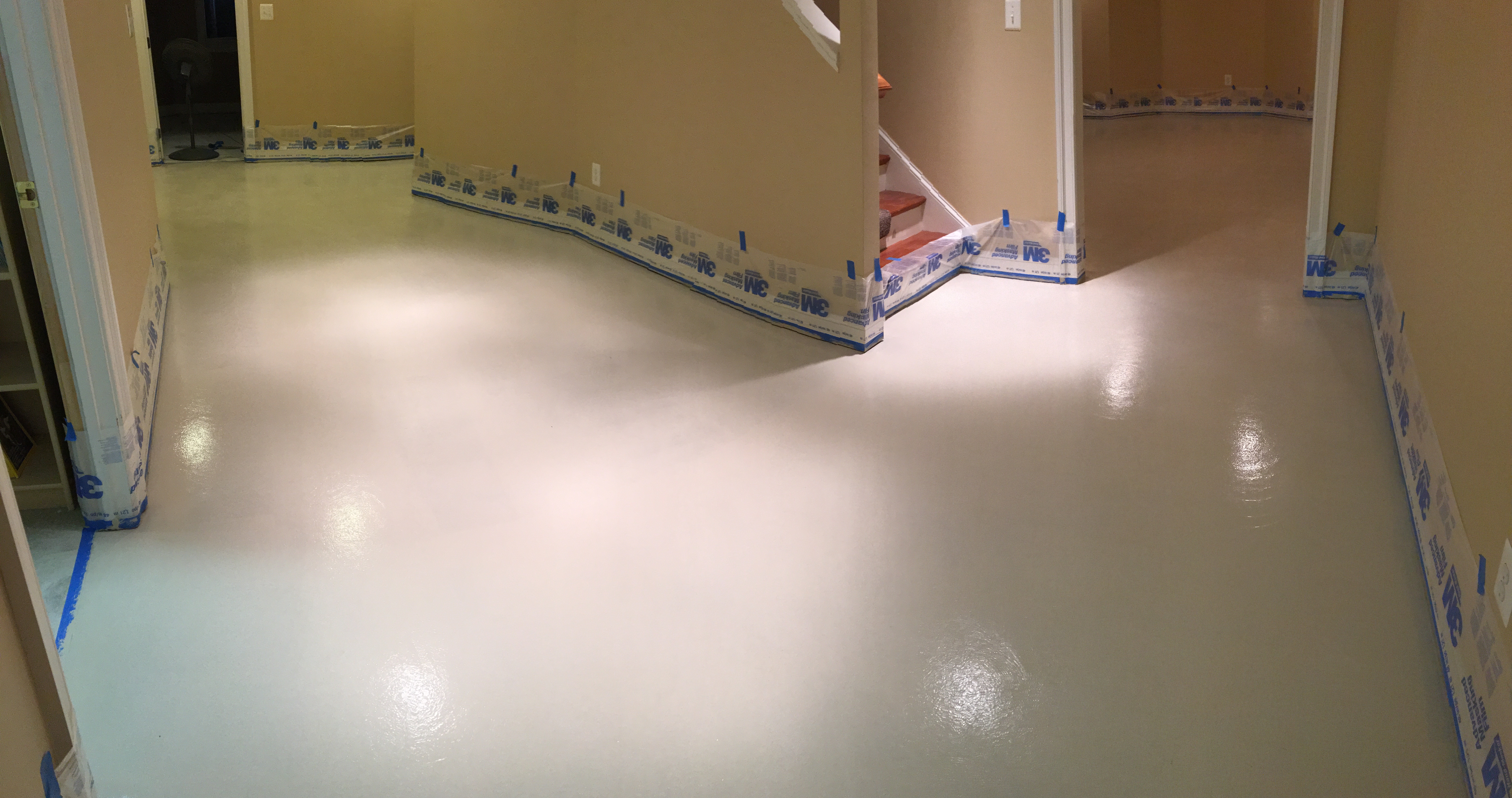 Polyaspartic Coating Installation Northern VirginiaWashington DCMD