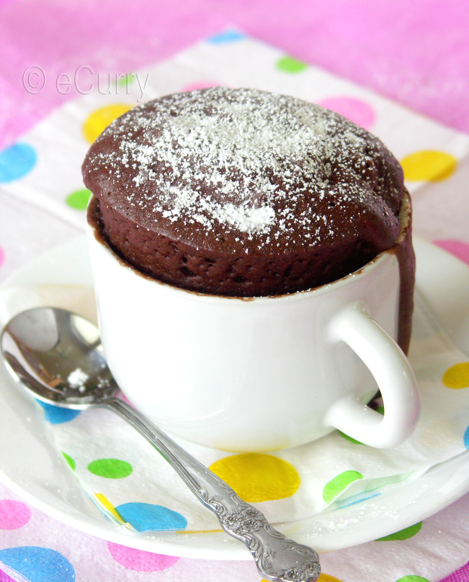 Microwave Cupcake eCurry The Recipe Blog