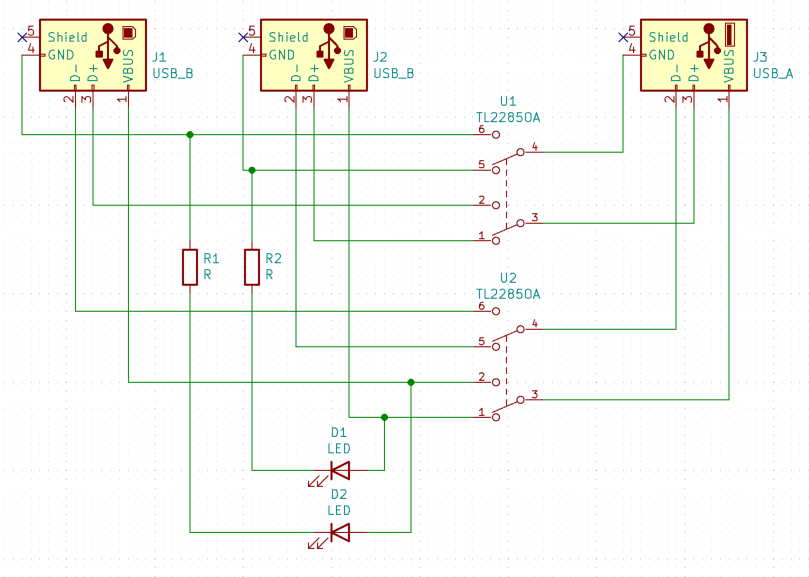 DIY USB sharing switch Forum for Electronics