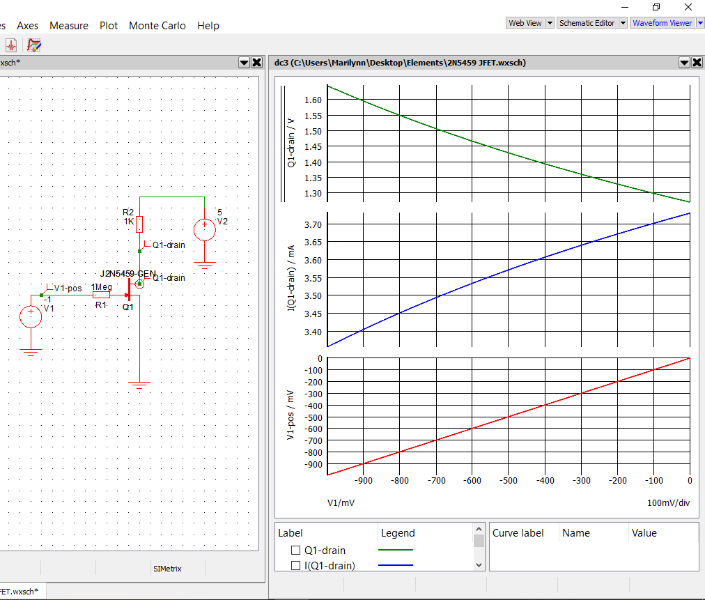 understanding JFET fixed bias method Forum for Electronics