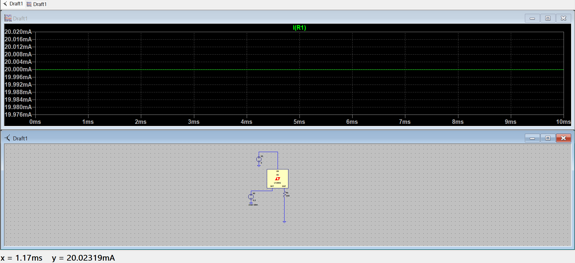 How to make a constant DAC controlled current source using LT3092