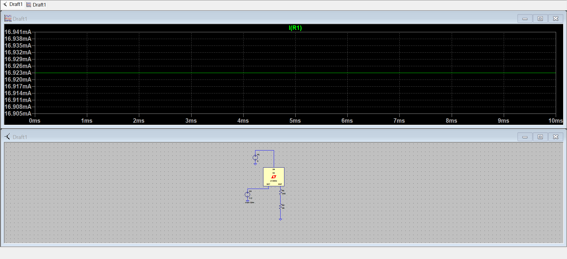 How to make a constant DAC controlled current source using LT3092