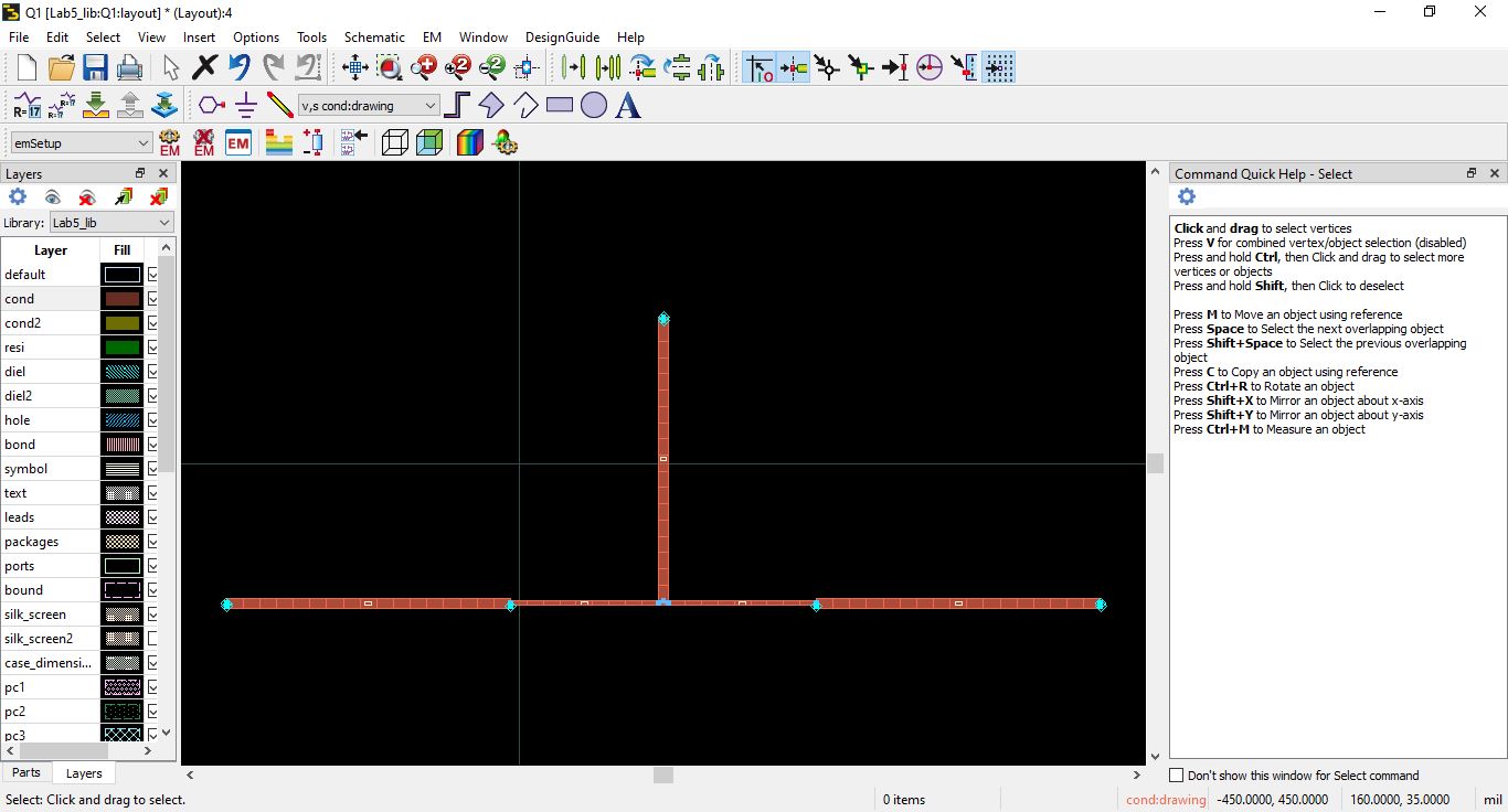 ADS EM Simulation layout error Forum for Electronics
