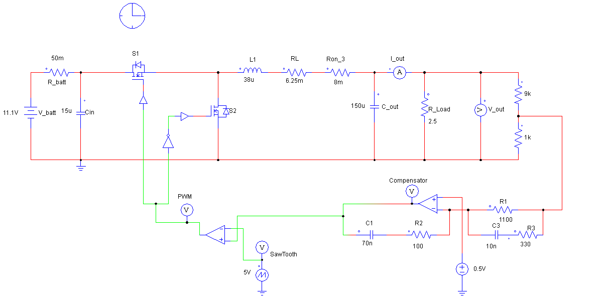 [SOLVED] Tuning PID controller in PSIM for a Synchronous Buck