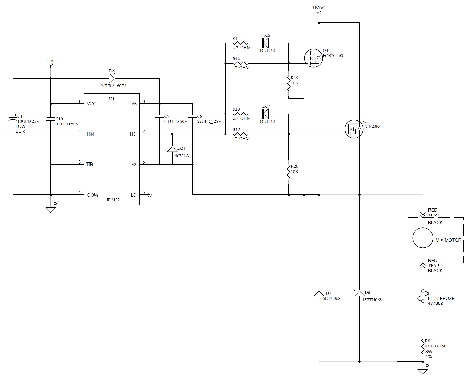 Help understanding diode function in bootstrapped half bridge gate