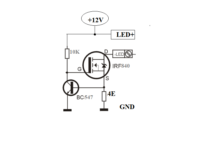 Mosfet Led Driver Circuit Diagram - Circuit Diagram