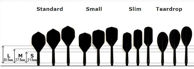 Condor Zero Stress flights. Integrated dart flight and shaft combos