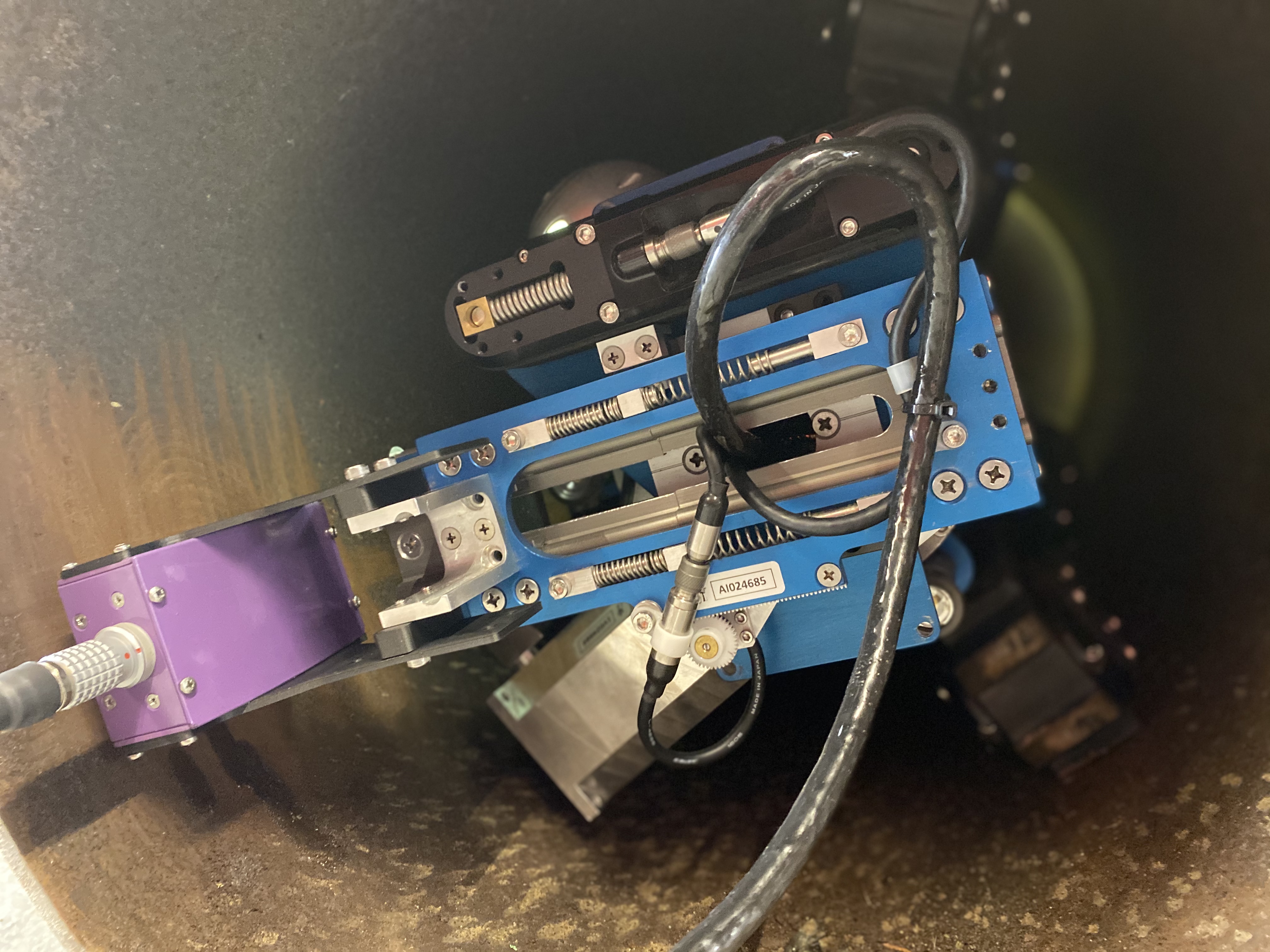Robotically Deployed Visual and Ultrasonic Testing for Extended
