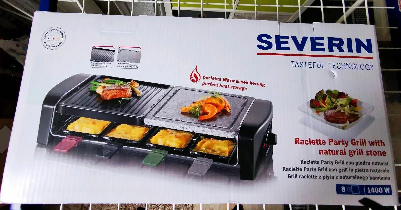 SEVERIN RG 9645 Raclette-Grill - EdelKüche