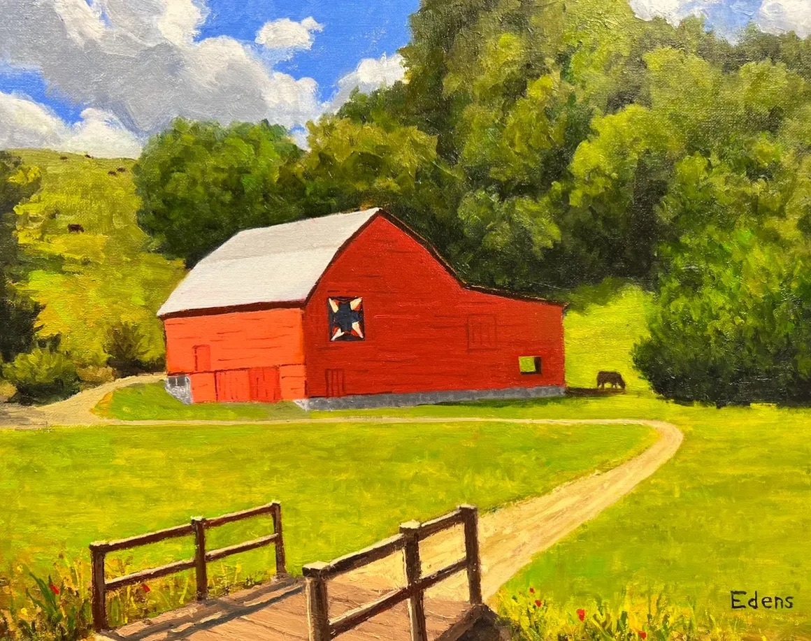 Red Barn in North Carolina Gary Edens Art