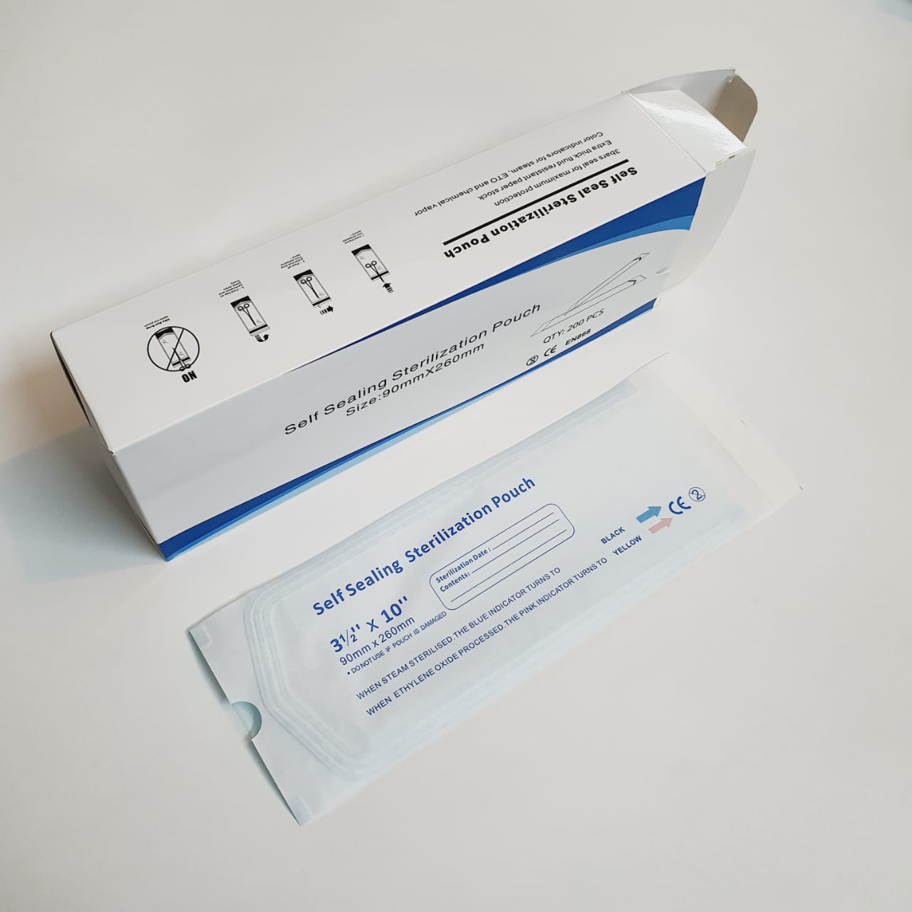 Self Sealing Sterilization Pouch 1 Sterilization Puches Online in