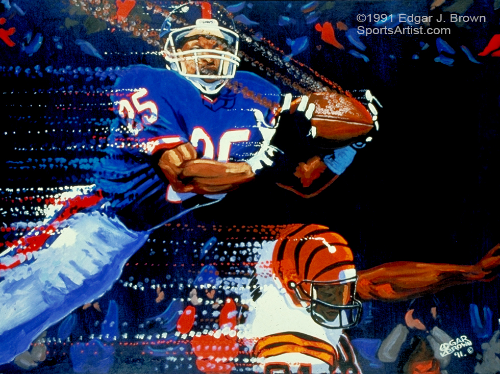 Sports Art Paintings by Sports Artist Edgar J. Brown