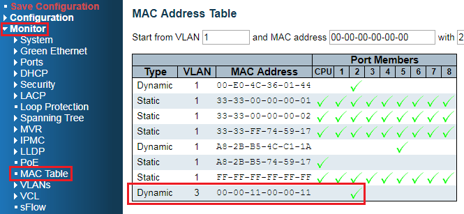 How to configure MAC Based VLAN, IP Based VLAN