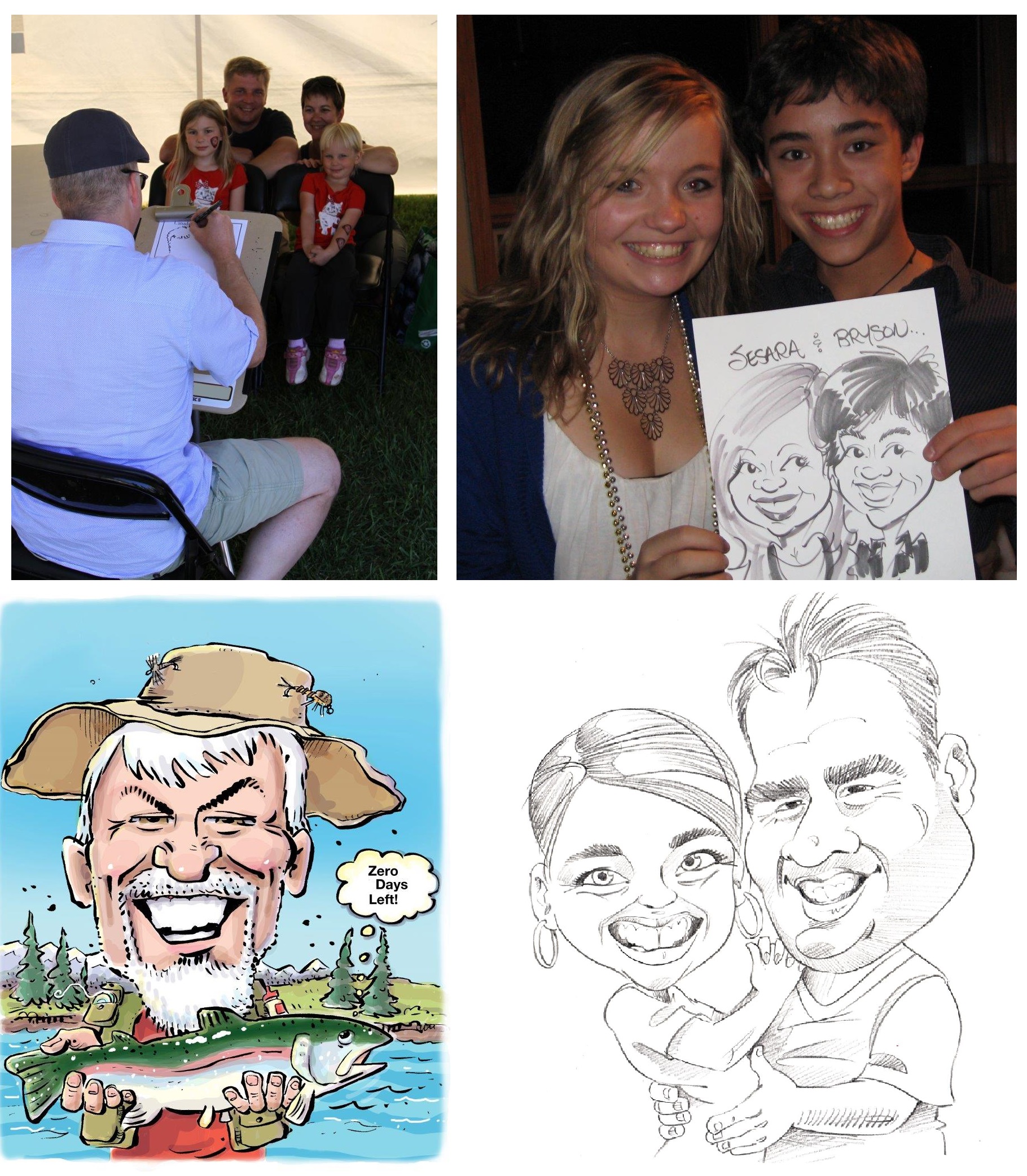 Caricature Artists Edge Entertainment